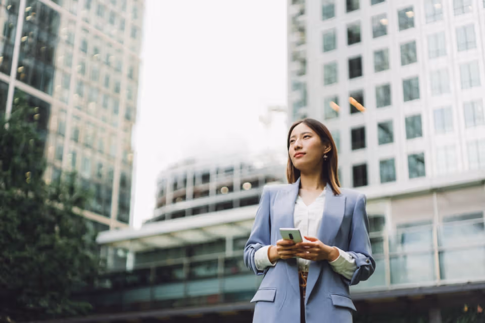 Professional in business setting